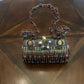 Mary Frances Vintage Beaded Floral Minaudiere