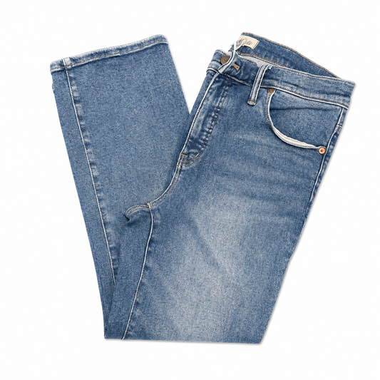 Madewell 5 pkt Light Rinse High-rise Bootcut Jeans with Gromits at Ankle