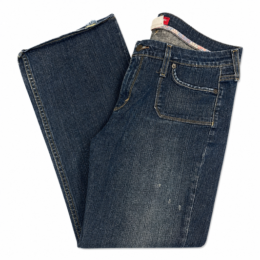 Levi Strauss Low-rise Boot Cut Jean with Slit Pocket