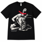 Alvin Ailey Judith Jamison Tee Shirt with Red Hand-Crocheted Scarf