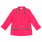 Koret Petite Hot Pink Blazer with Pearl Trims