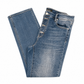 LIVERPOOL 5 Low-Rise Skinny Distressed Blue Jeans