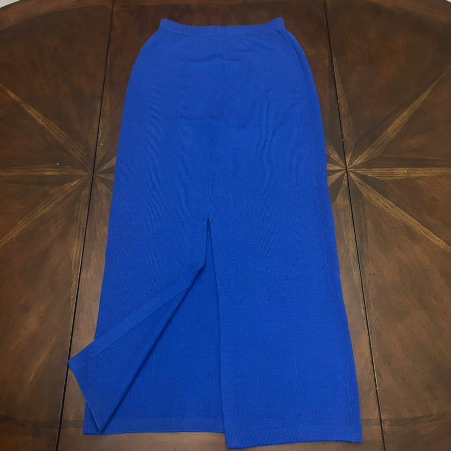 St. John Evening Royal Skirt with Back Slit