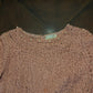 Rose Lace 3/4-Sleeve Dress with Pearl Neckline