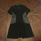 Karen Millen Black Dress with Rose Appliqués