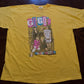 Go-Go's T-Shirt with Hand Graphic & Neck Embroidery