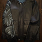 Gucci Leather Jacket with Hand-Painted Flower on Back