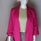 Koret Petite Hot Pink Blazer with Pearl Trims