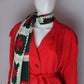 Gallery Petite Cherry Red Nylon Trench Coat