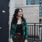 Urban Outfitters Buffalo Plaid Flannel Shirt with Patch