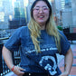 John Lennon Graphic Tee with Hand-beading