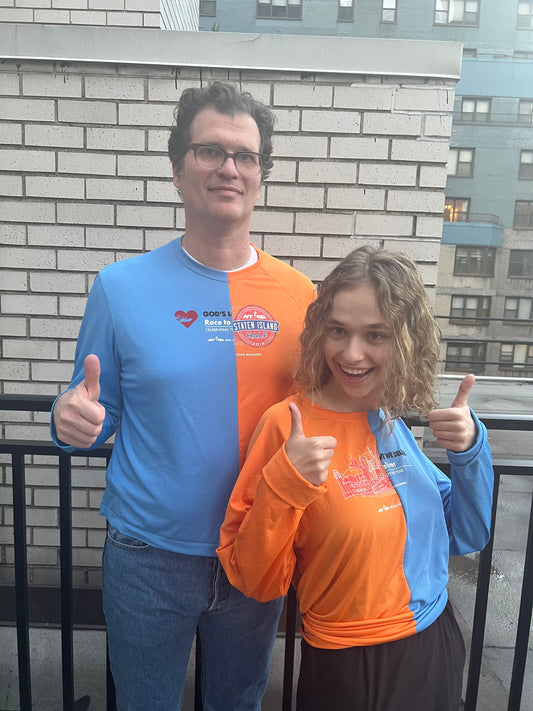 NYRR Fused NYC Marathon Graphic Long Sleeve T-Shirts