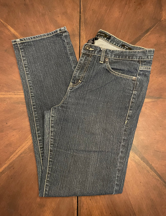 Calvin Klein 5 pkt Skinny High-rise Blue Jeans with Stitched Pockets