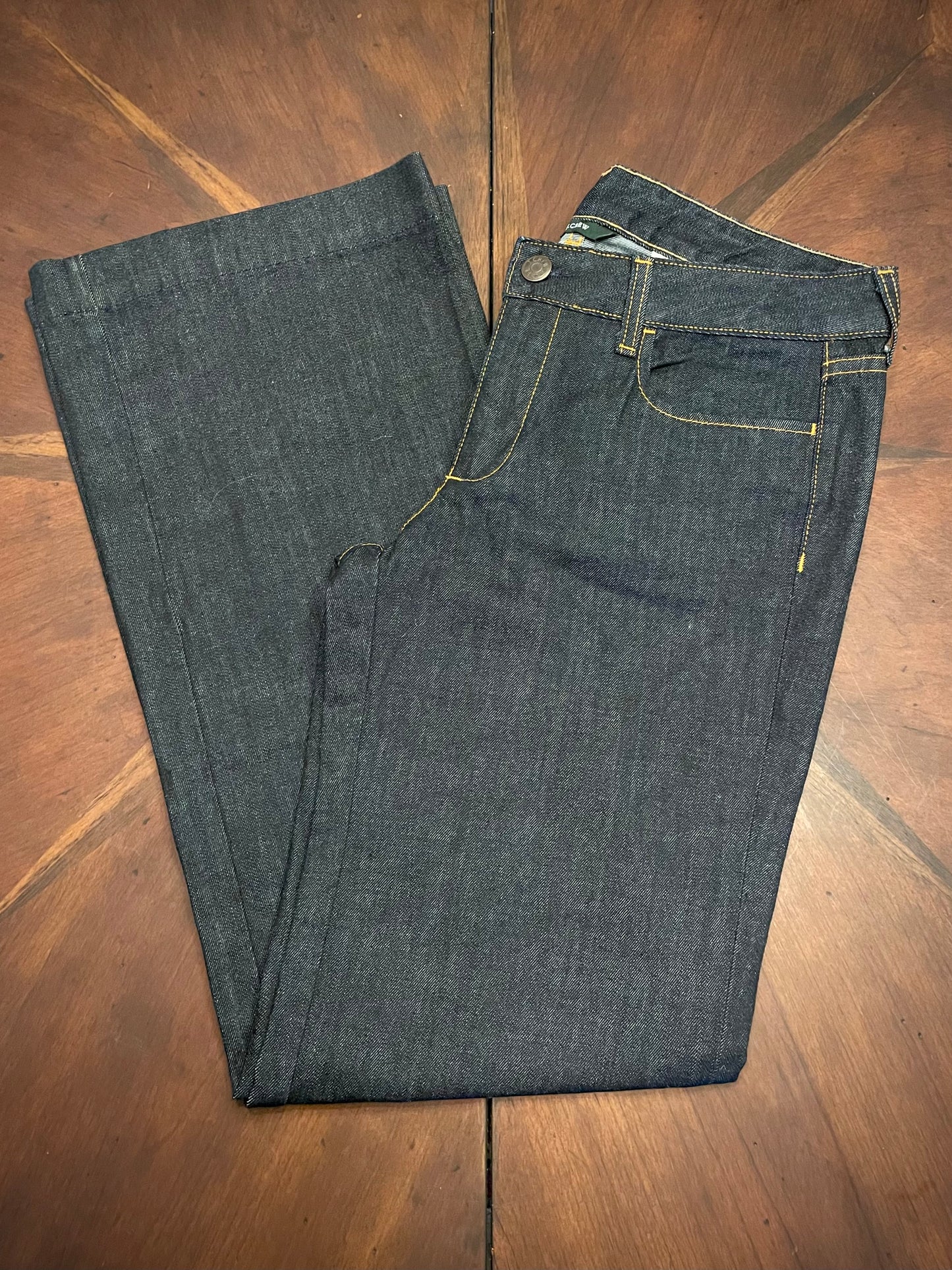 J.Crew Hi-Rise Wide-Leg Blue Jeans