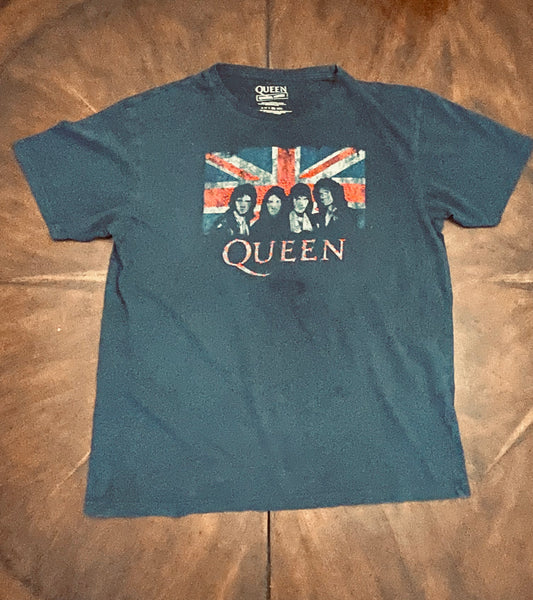 Queen Band Concert Tee with Hand-Beading