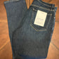 Frame Ultra Hi-Rise Le Sylvie Slender Straight Indigo Jean