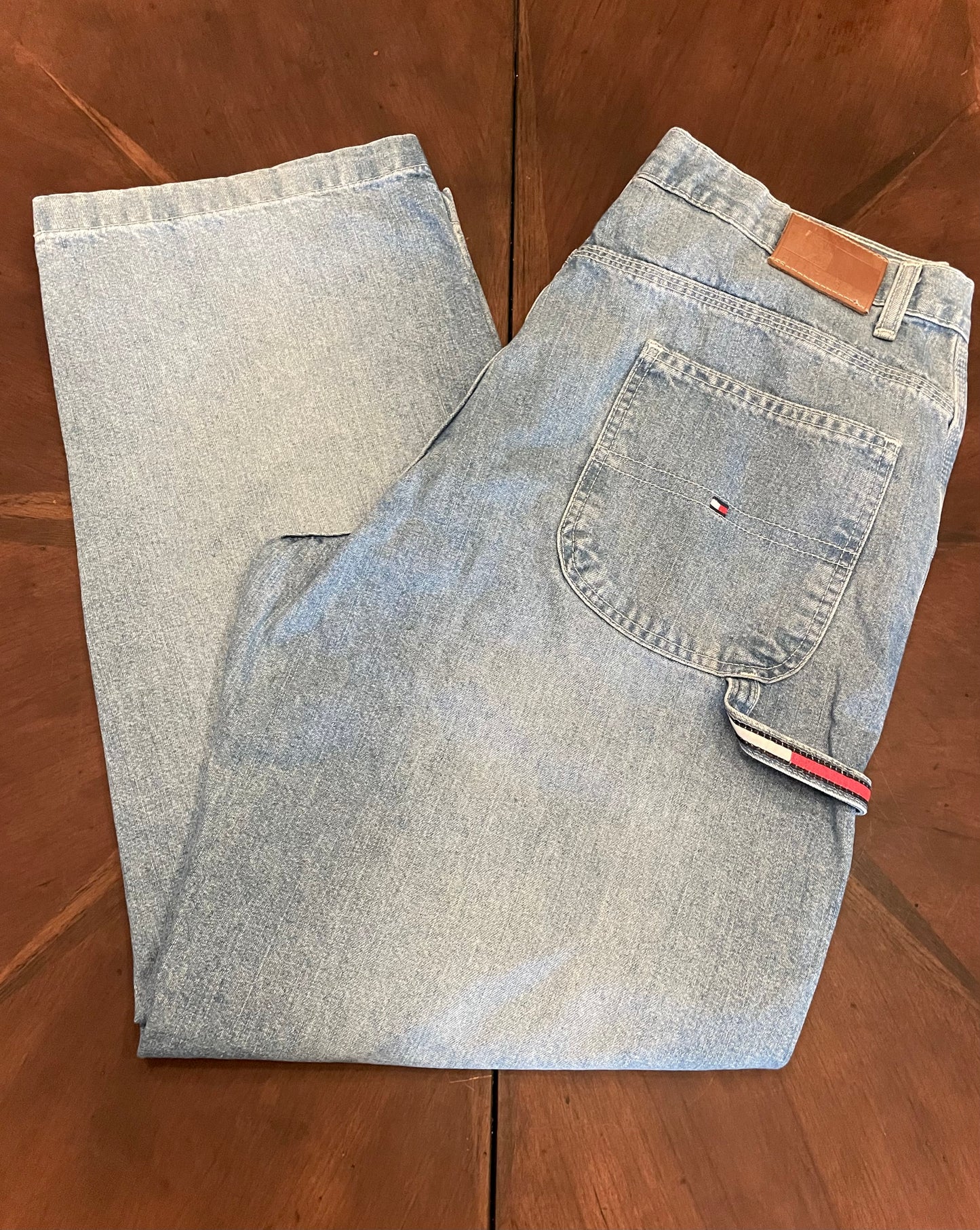 Tommy Hilfiger Blue Denim Painter Pant