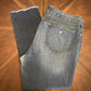 Guess Hi-Rise Straight Leg Blue Jeans