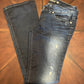 Guess Mid-Rise Bootcut Blue Jeans