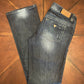 Guess Mid-Rise Bootcut Blue Jeans