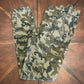 Ashley Mason Skinny Camo Cargo Skinny Pant with Star Patches