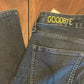 Calvin Klein Hi-Rise Straight Leg Hand-Embroidered Blue Jeans