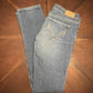 Hollister Low-rise Skinny pocket Low-rise Blue Jeans with Pocket Stitching