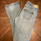 Levi Strauss Signature 5 pkt Low Rise Bootcut Faded Blue Jeans