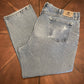 Wrangler 5 pkt Relaxed Bootcut High-waisted Blue Jean