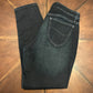 Lee Riders 5-Pkt Dark Wash Mid-rise Skinny Blue Jeans