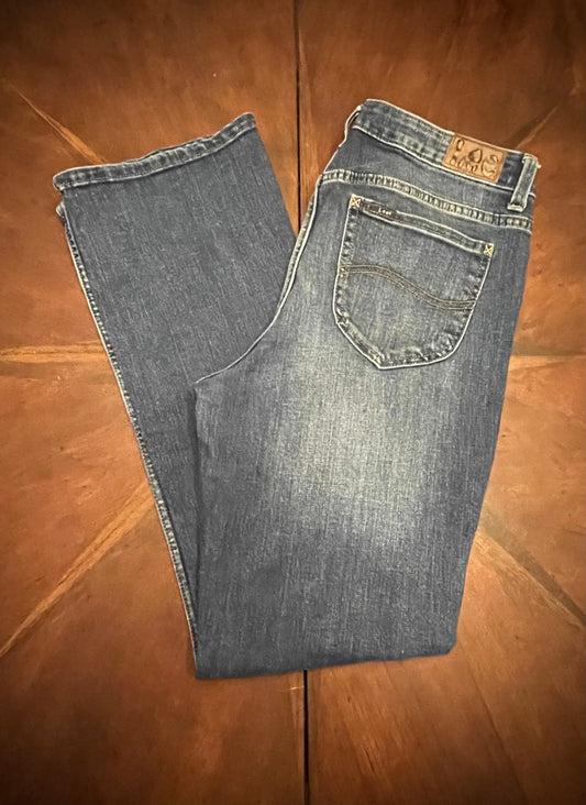 Lee 5 Pocket Bootcut Mid-Rise Jeans
