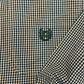 Chaps Checked Jade Green & White Cropped Shirt