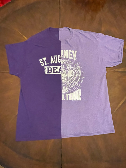St. Augustine/Journey Fused Purple/Lavender Graphic Tee