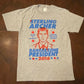 Sterling Archer Graphic Tee with Hand-Appliqued Stars