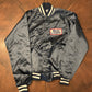 BUD LIGHT Satin Navy Jacket with Hand-Beaded Border