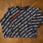 Tommy Hilfiger Logo Fleece Top with Hand-Beading