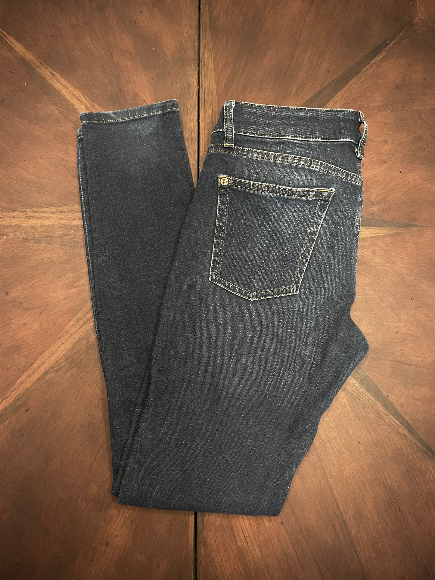 DL1961 Mid-Rise Skinny Ankle Blue Jean